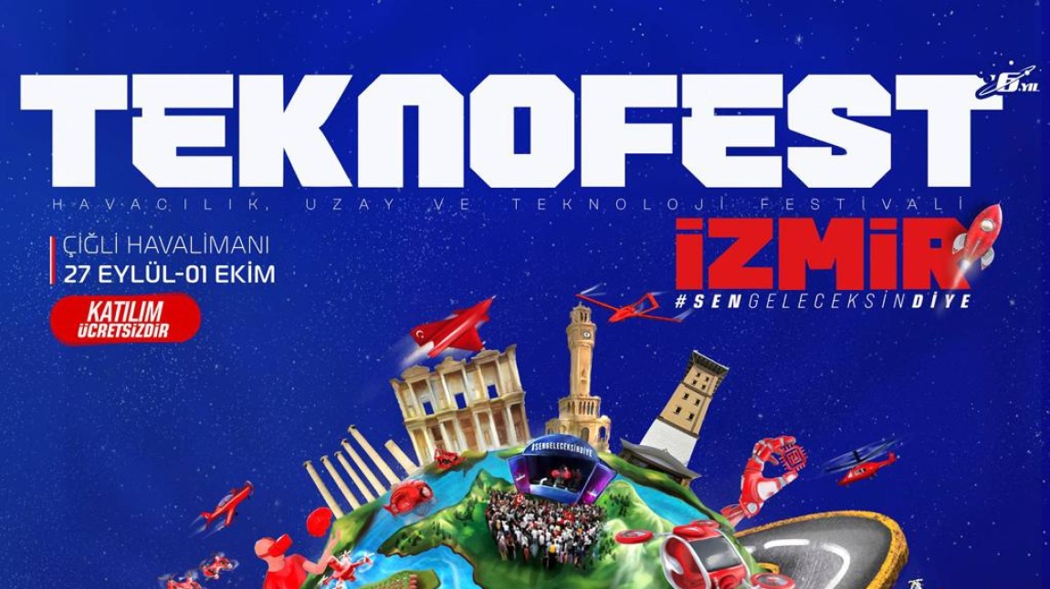 Teknofest, 27 Eylül'de İzmir'de kapılarını açıyor.